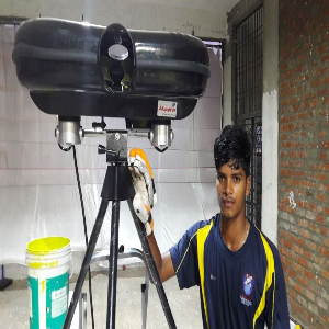 LIKITH KUMAR, U19, ANDHRA CRICKET ASSOCIATION, PRACTICES WITH MASTER DIGI PRO LIKITH KUMAR, U19, ANDHRA CRICKET ASSOCIATION, PRACTICES WITH MASTER DIGI PRO