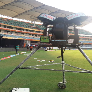 Leverage Yantra Bowling Machine at Rajiv Gandhi International Cricket Stadium Leverage Yantra Bowling Machine at Rajiv Gandhi International Cricket Stadium