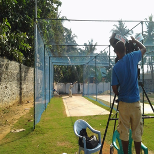 Leverage Yantra Bowling Machine in Action Leverage Yantra Bowling Machine in Action